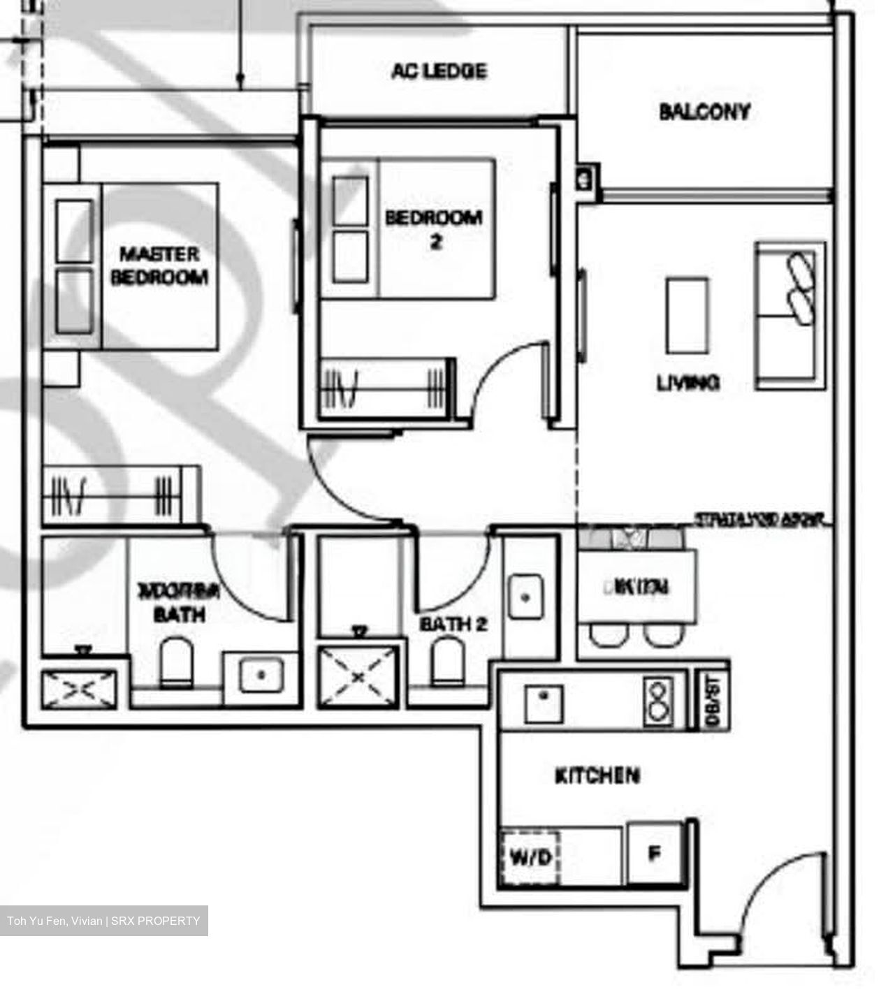 The Watergardens At Canberra (D27), Apartment #576767831